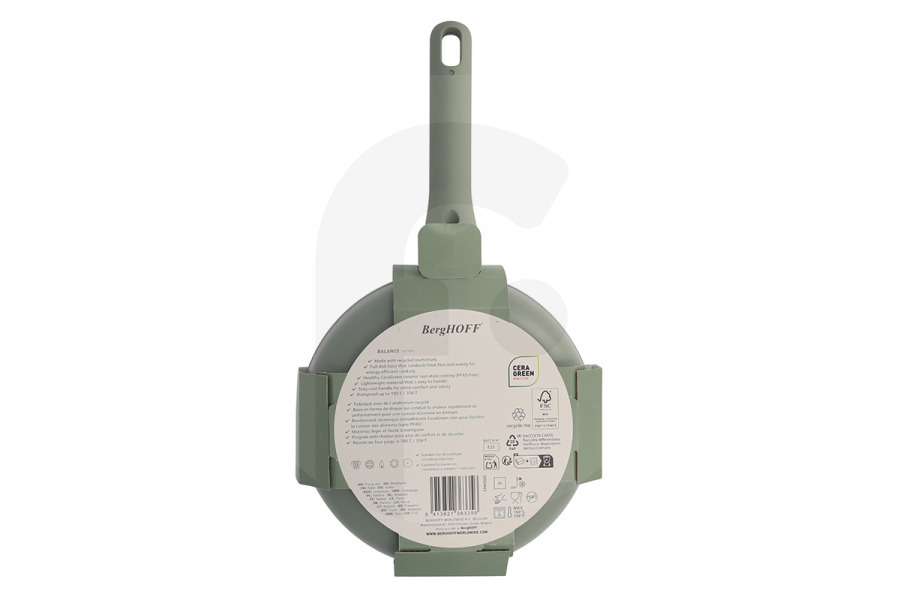 BergHOFF  BergHOFF LEO RECYCLED casseruola antiaderente Balance Sage 20cm 3950443