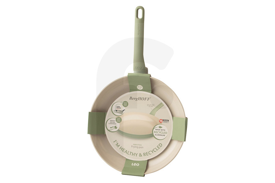 BergHOFF  BergHOFF LEO RECYCLED casseruola antiaderente Balance Sage 30cm 3950446