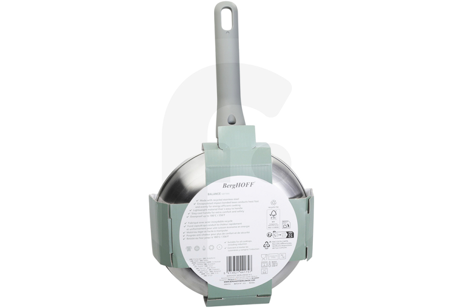 Universeel  BergHOFF sartén 20 cm SS18/10 Moonmist olla a presión 3950723
