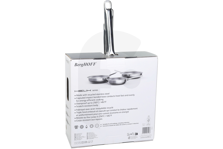Universeel  BergHOFF Helix juego de 3 sartenes olla a presión 1315169