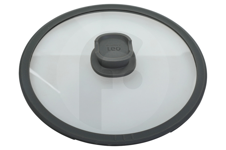 BergHOFF  BergHOFF LEO Coperchio in vetro Pietra 28 cm 3950324 Padella