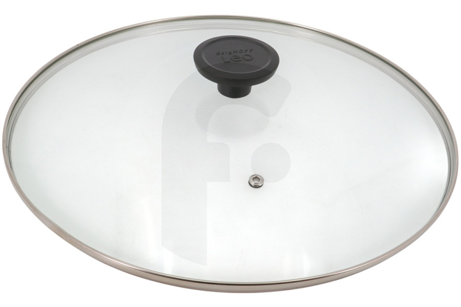 BergHOFF Olla a presión Tapa de vidrio Glints 32 cm para cacerola 3950328 apto para entre otros Universal, 32 cm
