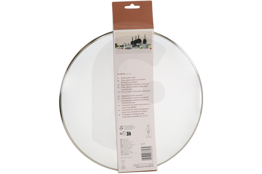 BergHOFF  BergHOFF Coperchio in vetro Glints 32 cm per pentola 3950328